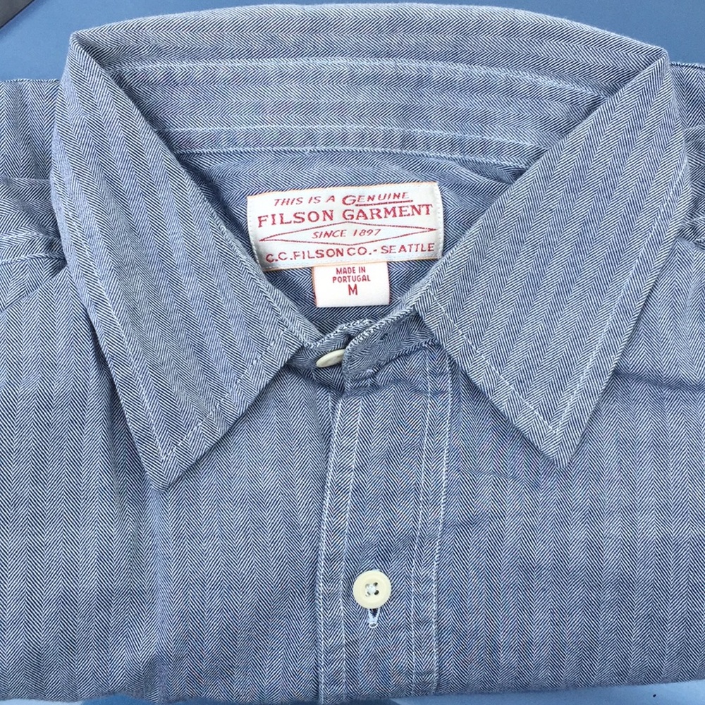 Filson herringbone button up